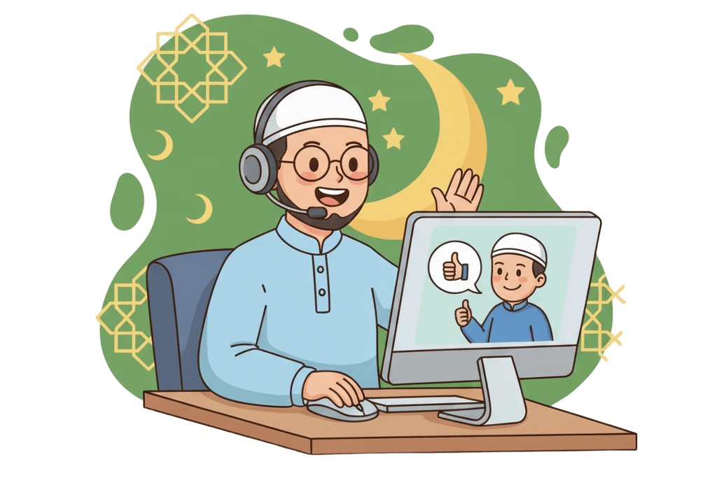 Ilustrasi Layanan Publik Pria